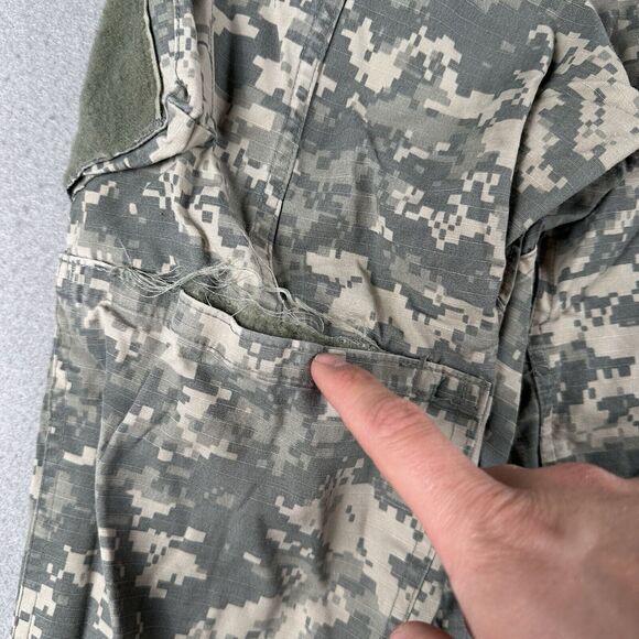 US Military ACU Army Combat Uniform Coat UCP Digital Camo Ripstop Medium Reg - Picture 16 of 16